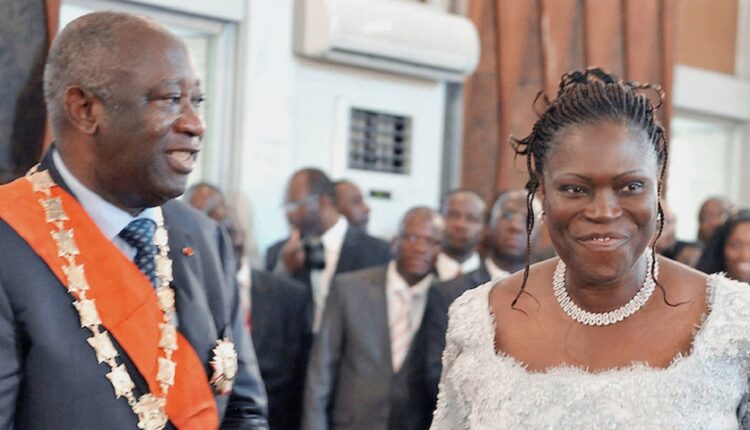 Laurent Gbagbo et son épouse Simone Ehivet