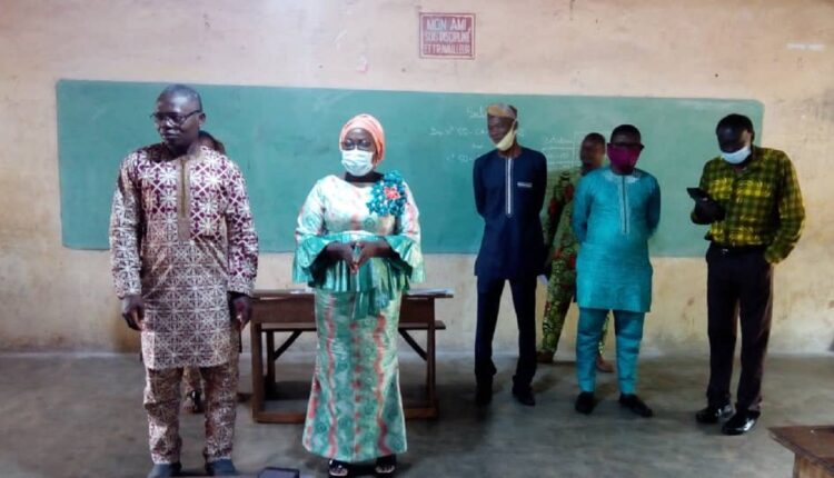 le maire Lucie Sessinou à Kétou