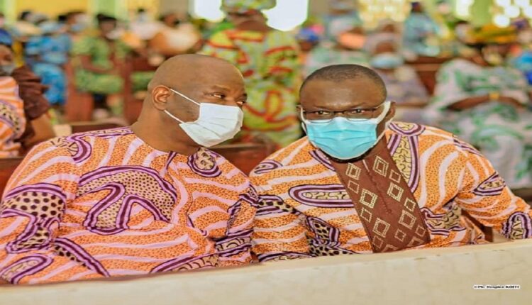 Luc Atrokpo et Armand Gansè