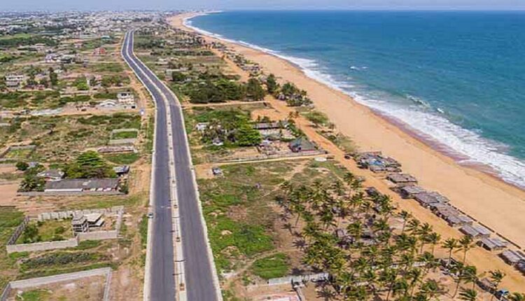 bande côtière située à l'Est de Cotonou credit photo présidence du Bénin