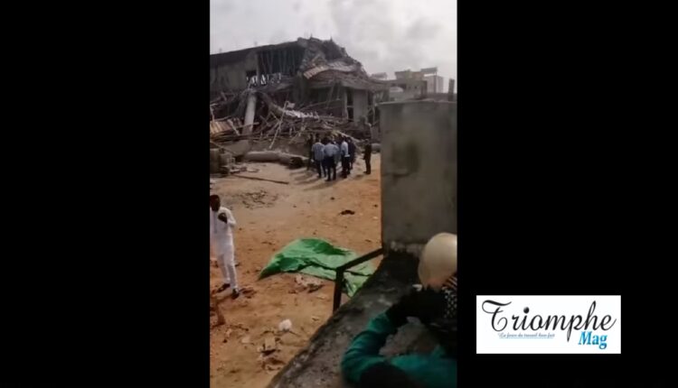 Bénin : plusieurs ouvriers blessés dans l'effondrement de la place des fêtes de Godomey