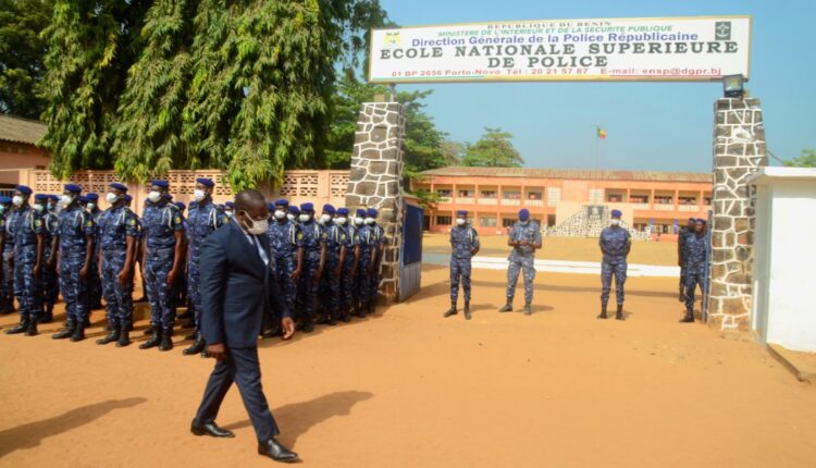 Bénin : sortie officielle de 500 élèves policiers de la promotion 2020