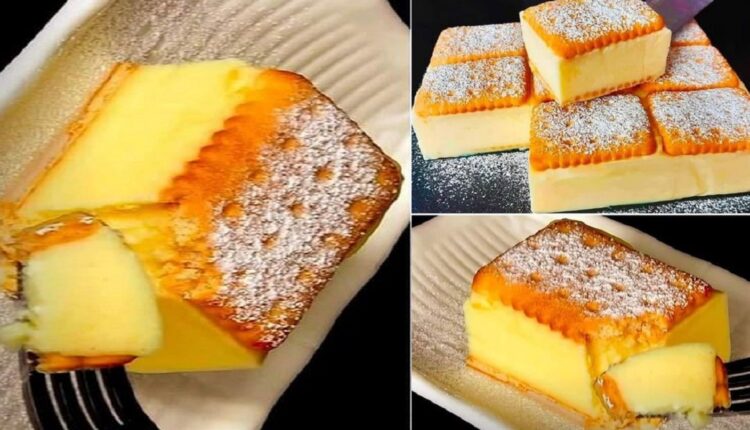 Recette simple et rapide pour réaliser des carrés crémeux aux biscuit, une véritable tuerie