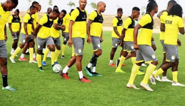 Les écureuils du Benin a l'entrainement