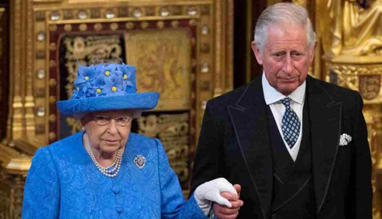 Elizabeth II et son fils, le prince Charles