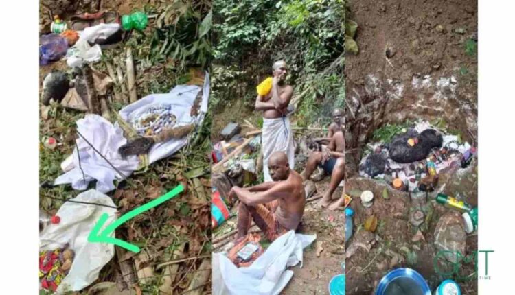 Gabon 5 féticheurs béninois surpris, en plein rituel en train d’enterrer des objets ‘’magiques’’