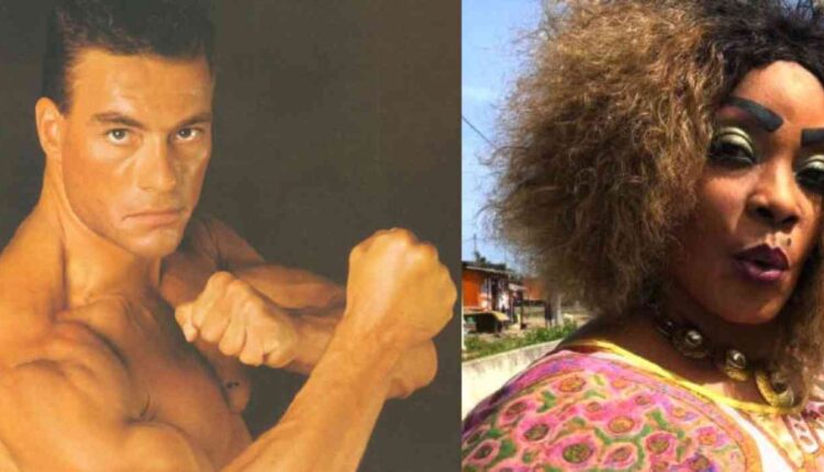 Tina Glamour veut embrasser Jean-Claude Van Damme