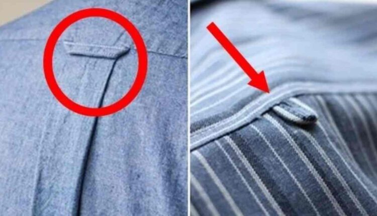 Bon à savoir : messieurs, voici à quoi sert la petite boucle dans le dos de votre chemise