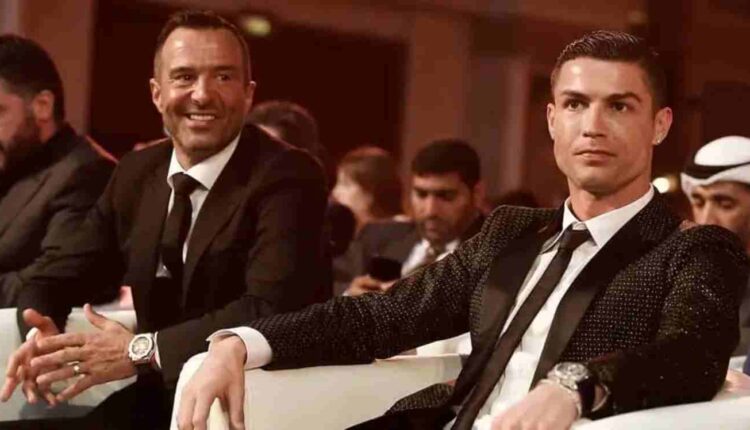 Cristiano Ronaldo le joueur séparé de son agent historique Jorge Mendes