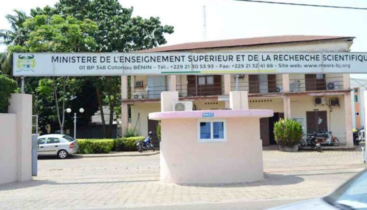 ministère enseignement supérieur bénin