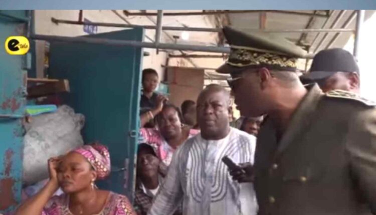 Chaude Altercation Entre Le Préfet Alain Orounla Et Une Vendeuse Du Marché Dantokpa