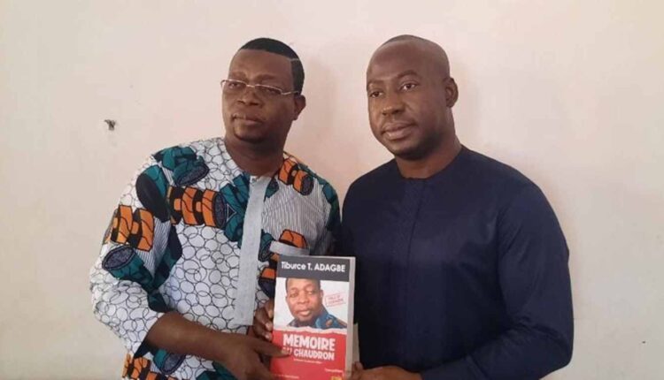 Tiburce Adagbé et Oswald Homeky