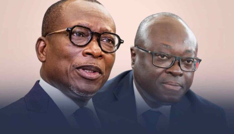 Johannes Dagnon et le président Patrice Talon