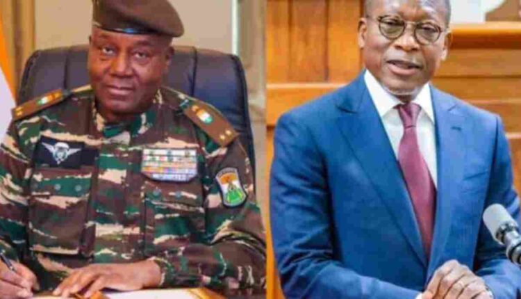 Abdourahamane Tchiani du Niger et Patrice Talon du Bénin