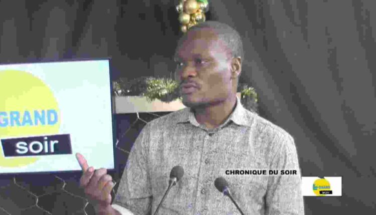 Le journaliste François Xavier Noumon