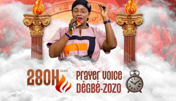 Pasteur Hermione Guidibi tient un défi de 14 jours de prière non-stop