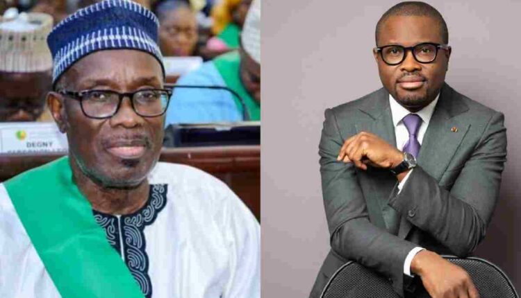 Léon Basile Ahossi et Romuald Wadagni