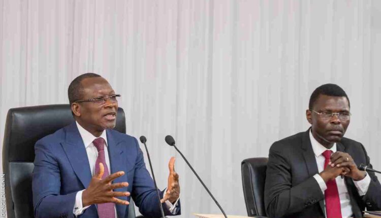 Patrice Talon et Joseph Djogbenou