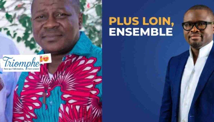 Sylvestre Tonoukoin, président de la diaspora béninoise à Bouaké en Côte d’Ivoire Félicite Romuald Wadagni pour son élection